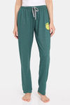 Rosaline Mystic Town Knit Cotton Pyjama (Pack of 2) - Yellow Green — thumbnail 2